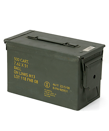 US(Ʒ)  AMMO BOX(Ȣ)/Cal.50(12.7mm)/NATOUNĴã/ޡ/ʪ̤