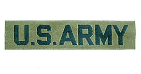 US ARMY 胸章/織タイプ/サブデュード・新品