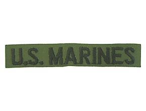 US MARINES(米海兵隊) 胸章/刺繍/サブデュ-ド/新品