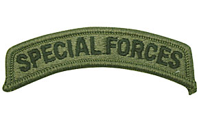 US ARMY(米陸軍) スペシャルフォース(特殊部隊)肩TAB/サブデュード/新品