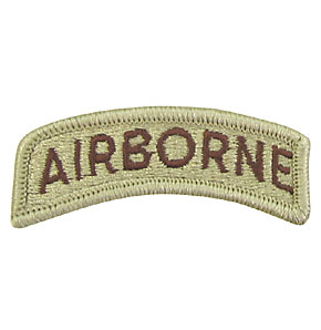 US ARMY(米陸軍) AIRBORNE タブ / デザート /新品