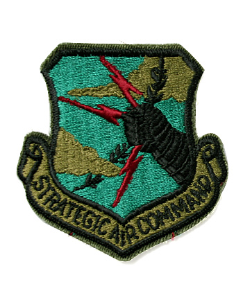 USAF(米空軍) SAC (戦略空軍) パッチ/サブデュード/実物・未使用