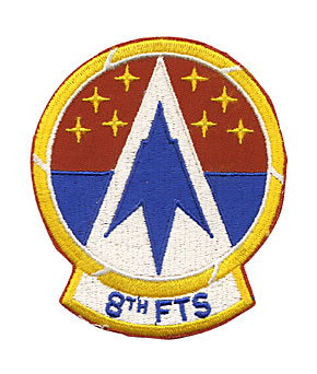 USAF(米空軍) 8th FTS スコードロンパッチ/新品