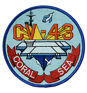 US NAVY(Ƴ) ɥѥå/CV-43 USS CORAL SEA/