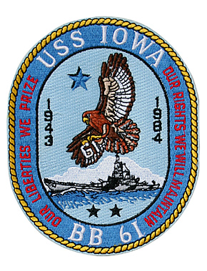 US NAVY(Ƴ) ɥѥå/BB 61 USS IOWA/