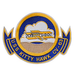 US NAVY(Ƴ) ɥѥå/CV-63 USS KITTY HAWK/