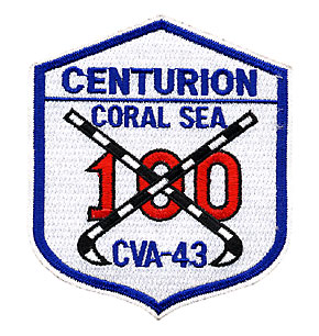 U.S.NAVY ɥѥå/CVA-43 CORAL SEA 100 CENTURION