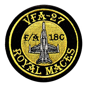 U.S.NAVY ɥѥå/VFA-27 ROYAL MACES F/A-18 HORNET