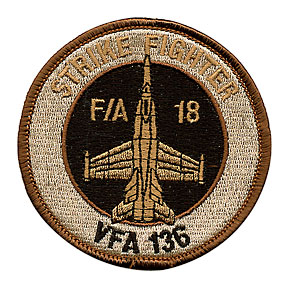 U.S.NAVY ɥѥå/VFA-136 KNIGHT HAWKS F/A-18 HORNET /ǥ