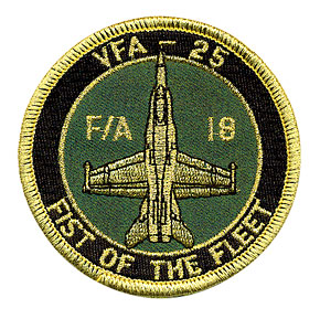 U.S.NAVY ɥѥå/VFA-25 FIST OF THE FLEET F/A-18 HORNET