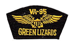 U.S.NAVY ɥѥå/VA-95 GREEN LIZARDS
