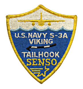 U.S.NAVY ɥѥå/S-3A VIKING TAILHOOK SENSOSENSOR OPERATOR