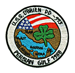 U.S.NAVY ɥѥå/DD-975 USS O'BRIEN PERSIAN GULF 1988