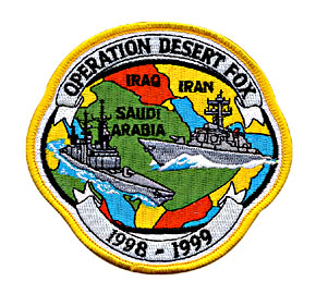 U.S.NAVY ɥѥå/OPERATION DESERT FOX 1998-1999