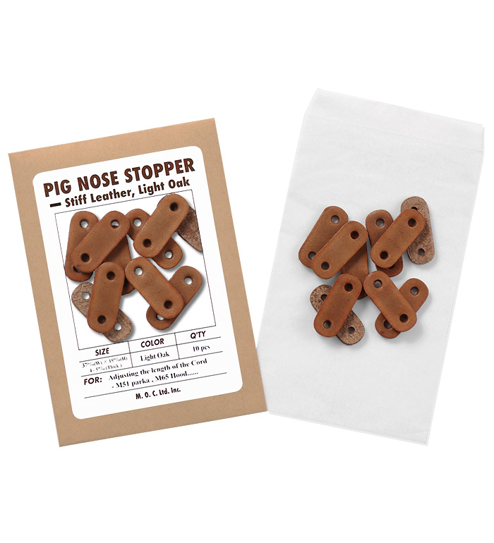 Pig Nose Leather Stopper(ɡ)/饤ȥ/10ĥå()/M.O.C.