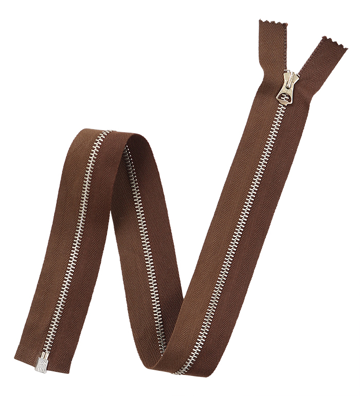 Talon, M-39(Triple-Marked ), #5, Open End (Separating) Zipper, Brown Tape, 60-65cm, NOS