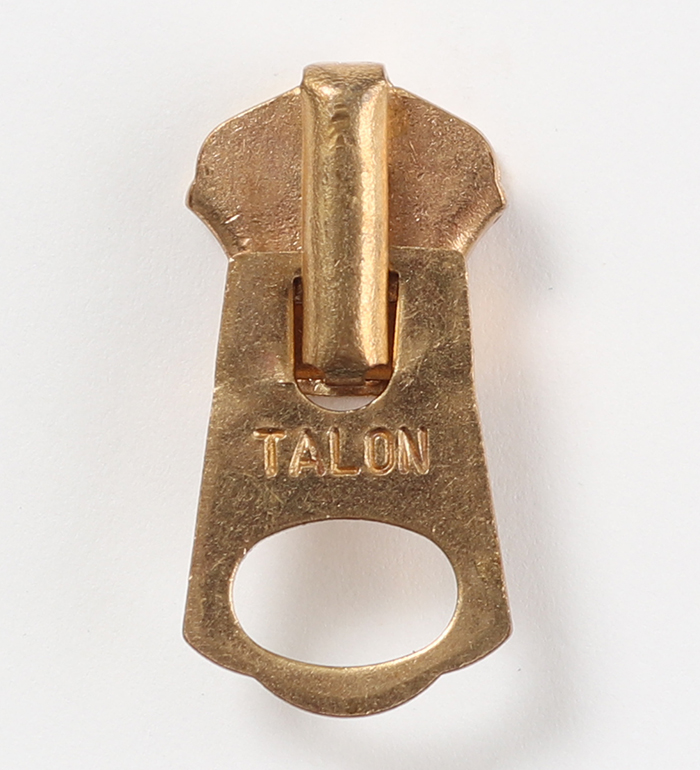 Talon M50 #5 Interlock Slider, Bell Shape(Ellipsoid Hole) Puller, Brass/NOS