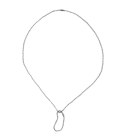US GI Dog Tag Bead(Ball) Chain, Long & Short
