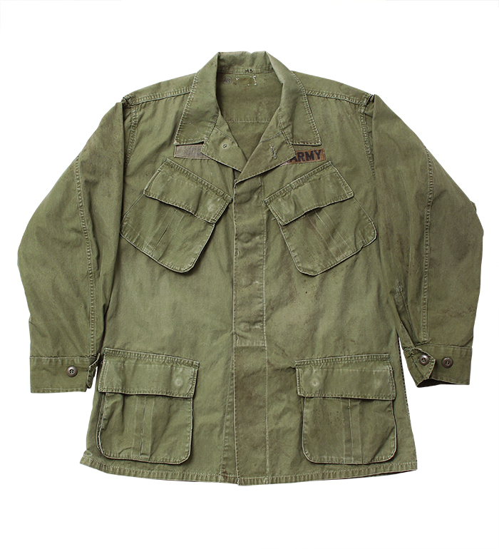 US(米軍) NAM戦 ジャングル ファティーグ ジャケット/ポプリン織り/実物・良品