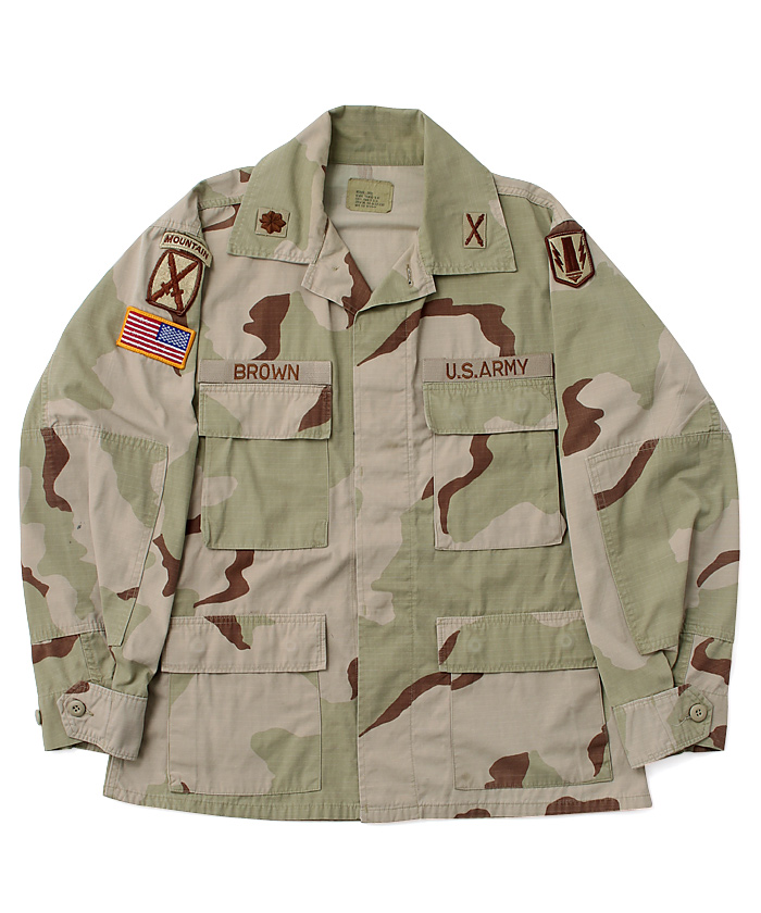 米軍実物　デザート迷彩ジャケット