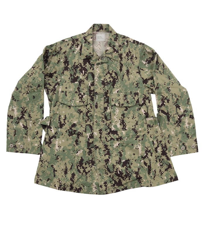 US NAVY(米海軍) 最新現用 NWU TYPE III (AOR2) Maternity Blouse(妊婦用上着)/実物・未使用
