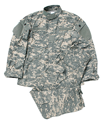 US ARMY(米陸軍) ACU(ARPAT)カモ野戦服/上下セット/サイズ：M-R/実物・未使用