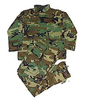 US ARMY ウッドランドカモ ケミカル プロテクティブ スーツ