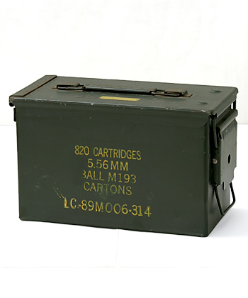 US(�Ʒ�) ���� AMMO BOX(����Ȣ)/Cal.50 (5.56mm�ƶ���)��/NATO��UNĴã��/�ޡ����󥰲�/��ʪ���ɤξ�
