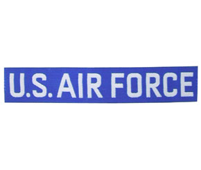 U.S. AIRFORCE(米空軍) 胸章/織タイプ/カラー/実物・未使用