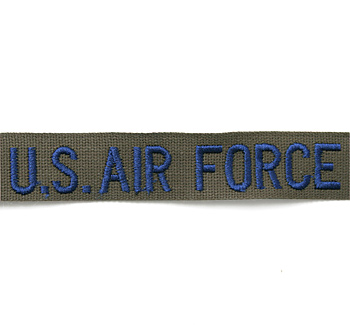 U.S. AIRFORCE(米空軍) 胸章/刺繍タイプ/AFサブデュード仕様/VANGUARD社/新品