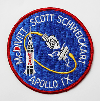 US 6070's NASA McDIVITT SCOTT SCHWEICKART APOLLO IX ѥå /10.0 cm/ʪ̤