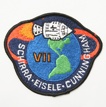US 6070's NASA SCHIRRA-EISELE-CUNNINGHAM VII ѥå /10.0 cm/ʪ̤