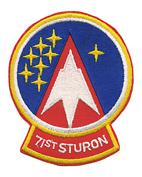 USAF(米空軍) 71st STURON スコードロンパッチ/新品