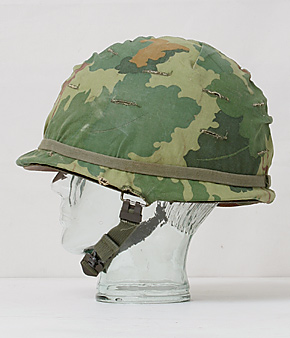 NAM戦 米軍放出品M-2ヘルメット カバー バンドセット - 個人装備