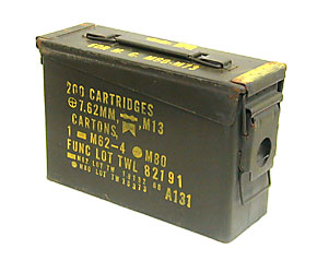 US NAM AMMO BOX/S(7.62mm)