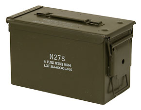 US(米軍) 78～80年 AMMO BOX(弾薬箱)/Cal.50(5.56mm弾