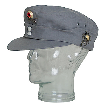 ドイツBW(連邦軍) 山岳帽/メタル製帽章、エーデルワイス章付/実物・極上