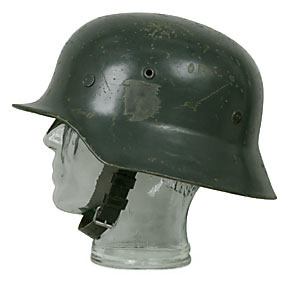 ドイツ POLIZEI(警察) スティールヘルメット/WWII M35型/実物・良の上