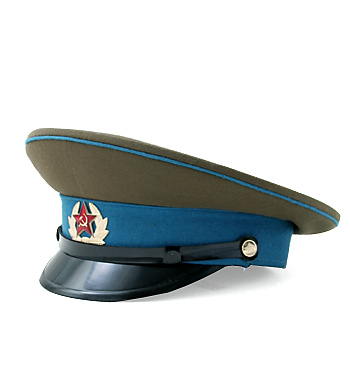 ソ連軍 80's 兵/下士官用 制帽/ 空軍(航空隊) /サイズ：56cm/実物・極上