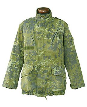 デンマーク軍現用カモフィールドジャケット/実物・良の上