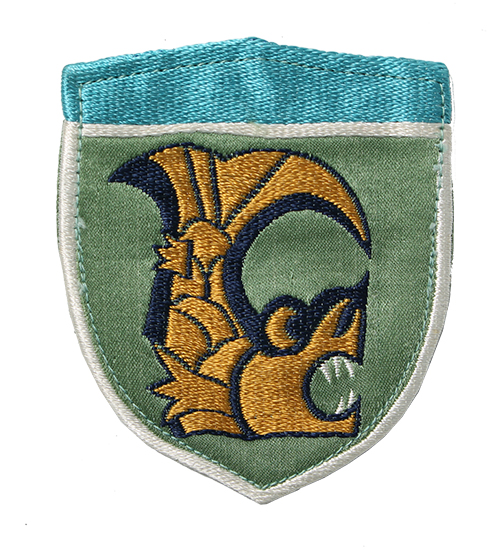 陸上自衛隊 部隊章、第10師団(縫い付けタイプ)/実物・未使用