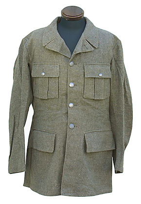 スウェーデン軍 WWII～50年代 M39 ウールジャケット/6ポケタイプ/実物 ...