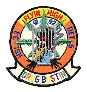 U.S.NAVY ɥѥå/HSL-33 DET 5 DRUG BUSTIN 1991-1992