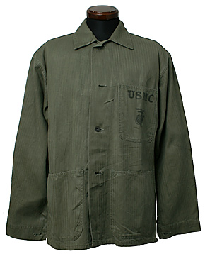 USMC(米海兵隊) WWII M-1941 HBTジャケット/実物・極上