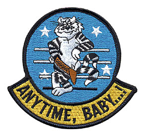 U.S.NAVY ɥѥå/F-14 TOMCAT ANYTIME, BABY...!
