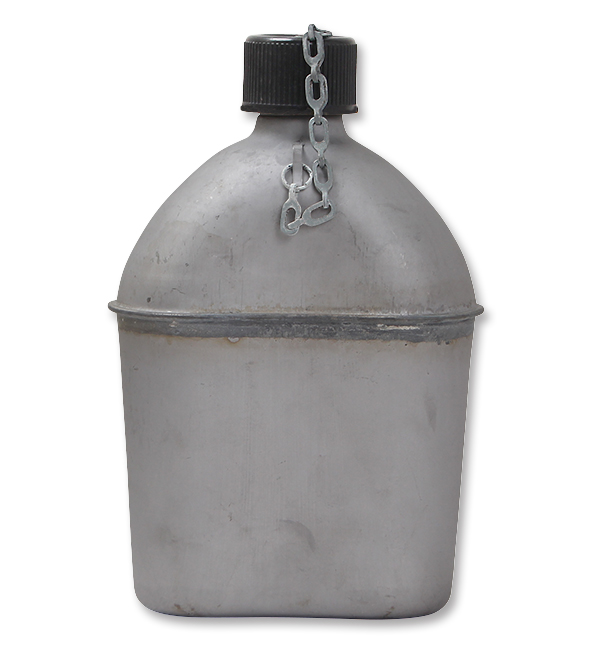米軍実物1945年製！WW2アルミ製キャンティーン　水筒　送料無料！