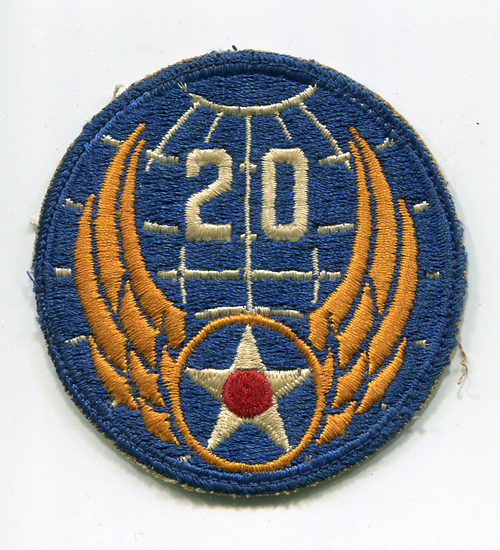 WWII - 50s ƷʪѥåUS Army 20th Air Force(20)/˾