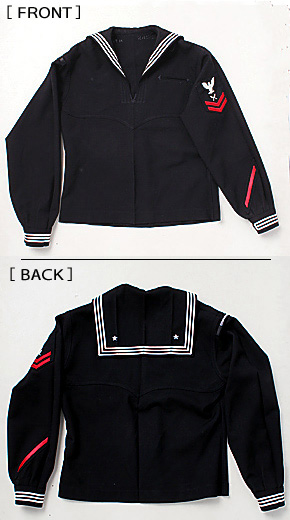 US NAVY �����顼���ȥåס�Dress Type/�����롦������/RATE��&ǯ���饤����/DLA 90ǯ/��������42R/��ʪ���˾�