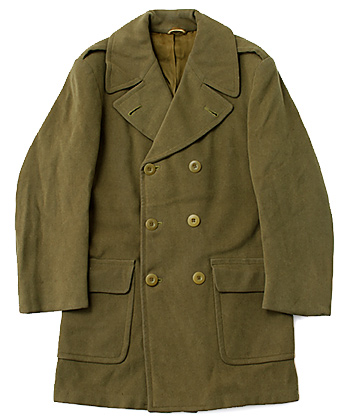 WWII US Army Officer's Short Style Overcoat, Wool Doeskin (38L)/ʪɤξ