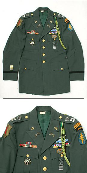 US ARMY(米陸軍) NAM戦 AG-344 将校制服/上衣/スペシャル・フォース 